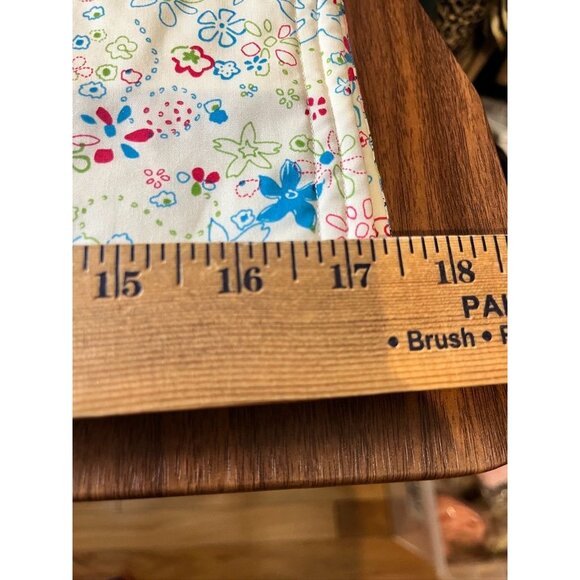 Retro Floral Place Mats Reversible 17" Colorful Boho Western Chic Hippie Indie - Picture 7 of 8